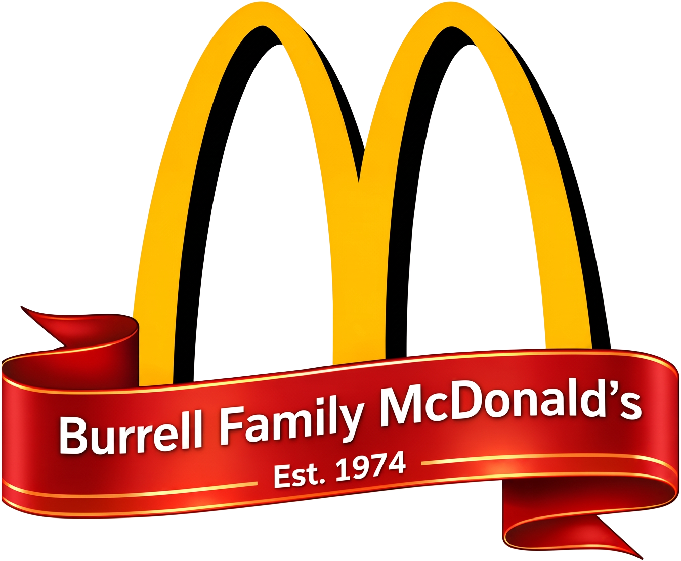 Burrell Family McDonald's logo